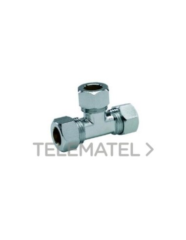 TE HERMETO DIÁMETRO 10MM CROMO PARA GAS BUTANO - A002868786 ARCO 03004