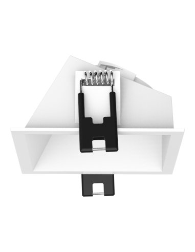 ARO ACCESORIO FLIP CUADRADO BLANCO / BLANCO ASIMÉTRICO 75MM - A003947639 ROBLAN FLIPSW75BB