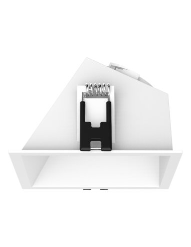 ARO ACCESORIO FLIP CUADRADO BLANCO / BLANCO ASIMÉTRICO 90MM - A003947651 ROBLAN FLIPSW90BB