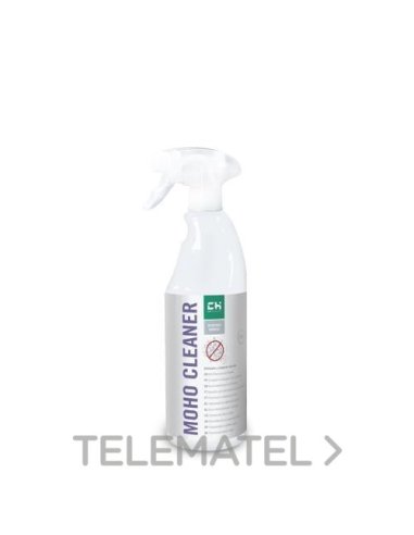 TRATAMIENTO ELIMINADOR MANCHAS MOHO MOHO CLEANER BOTELLA 750ML CH QUIMICA 10287501 (EMBALAJE DE 12 UNIDADES)