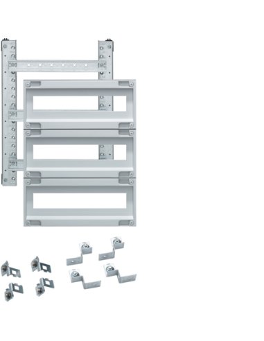 Kit equipamientos aparamentas modulares 3 filas 48 módulos 500x400 - A000147463 HAGER FL992A