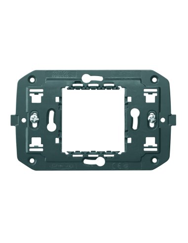 SOPORTE PARA CAJA RECTANGULAR - 2 MÓDULOS - CHORUSMART - A000169397 GEWISS GW16802