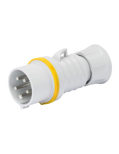 CLAVIJA MÓVIL RECTA HP - IP44/IP54 - 2P+T 16A 100-130V 50/60HZ - AMARILLO - 4H - CONEXI - A001065562 GEWISS GW60001H