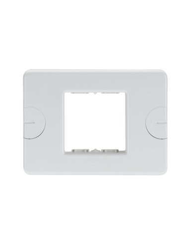 PLACA COMPACT - AUTOPORTANTE - 2 MÓDULOS - BLANCO NUBE - SYSTEM - A000170139 GEWISS GW24002