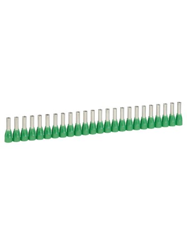 Punteras de cableado Starfix - para conductores de sección 6mm² - verde - A000963948 LEGRAND 037668 (EMBALAJE DE 250 UNIDADES)