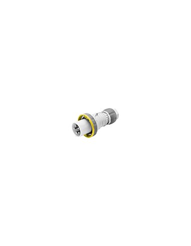 CLAVIJA MÓVIL RECTA HP - IP66/IP67/IP68/IP69 - 2P+T 63A 100-130V 50/60HZ - AMARILLO - 4 - A001351937 GEWISS GW61045H