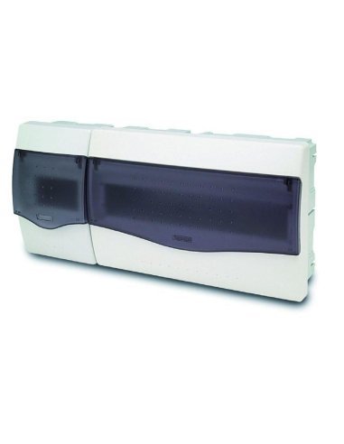 Caja empotrar para automático 1/4+12/14 elementos puerta transparente - A000496584 FAMATEL 3562