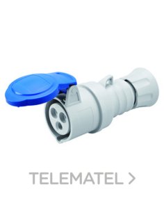 BASE MÓVIL RECTA HP - IP44/IP54 - 2P+T 16A 200-250V 50/60HZ - AZUL - 6H - CONEXIONADO D - A001065717 GEWISS GW62004H