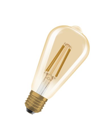 Lámpara LED Vintage 1906 LED dim CL Edison FIL GOLD 60 DIM 7